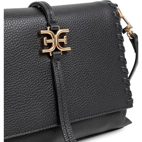 Sam Edelman Sylvia Mini Crossbody Bag | Nordstrom Sam Edelman Black Sylvia Fold Over Crossbody Bag